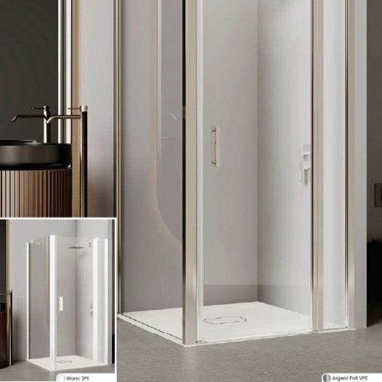 Profilé d'extension pivotant EQUI 2MS - Profilé blanc