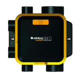 VMC Aldes EasyHOME compacte, couleur noire et jaune, ventilation mécanique contrôlée