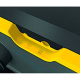 Stanley boîte à outils plastique jaune et noire, outillage, coloris jaune