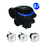 ALDES Kit VMC simple flux EasyHOME Hygro Premium HP+ avec 3 Bouches