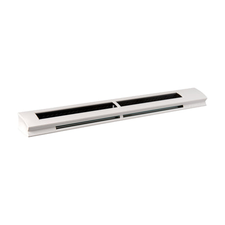 Grille d’aération blanche, marque Aereco, type entrée d’air, design rectangulaire