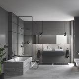 GROHE Pack bain/douche avec mitigeur thermostatique + douchette + support + flexible