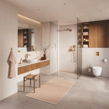 GROHE Pack bain/douche avec mitigeur thermostatique + douchette + support + flexible