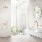 GROHE Pack bain/douche avec mitigeur thermostatique + douchette + support + flexible