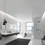 GROHE Pack douche encastré avec mitigeur monocommande + douchette +barre de douche + douche de tête + flexible + coude