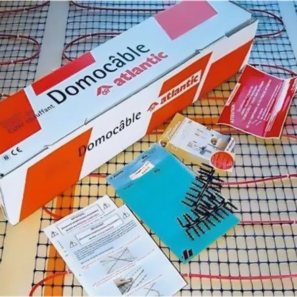 Kit câble plancher chauffant électrique l60 Domocable 420W