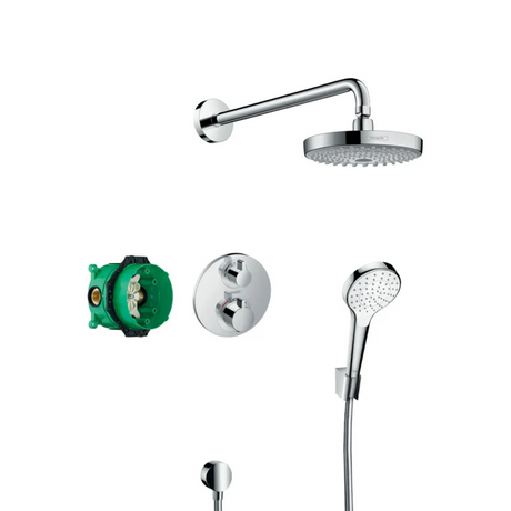 Douche encastrée de la marque Hansgrohe
