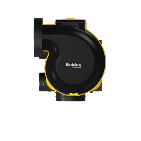 VMC simple flux ALDES EasyHOME Auto Comble classique avec 3 grilles d'aération pour ventilation efficace.