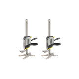 Lot de 2 serre-joints Stanley, outillage gris et noir, poignées ergonomiques