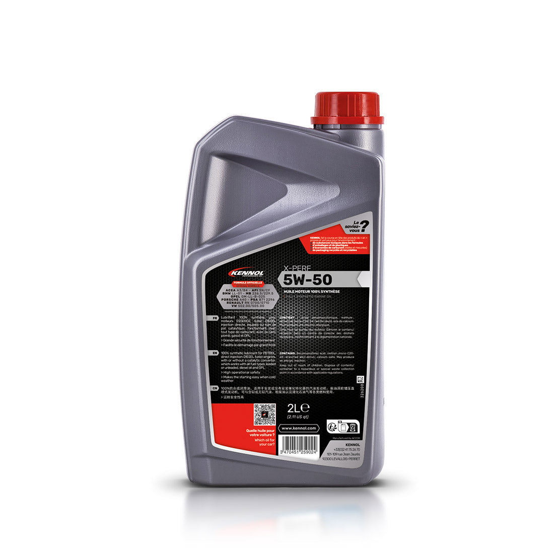 KENNOL_X-PERF_5W-50_2L_125902_VERSO - Mister PRO