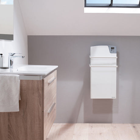 Sèche-serviette ALTANTIC électrique Soufflant Blanc KEA 1400W - Mister PRO