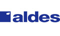 Logo de la marque Aldes, type logo, couleur bleu sur fond blanc