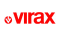 Logo de la marque Virax, type logo, couleur rouge, pour outillage plomberie.