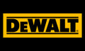 Logo de la marque DeWALT, type logo, couleur jaune et noir, outillage professionnel
