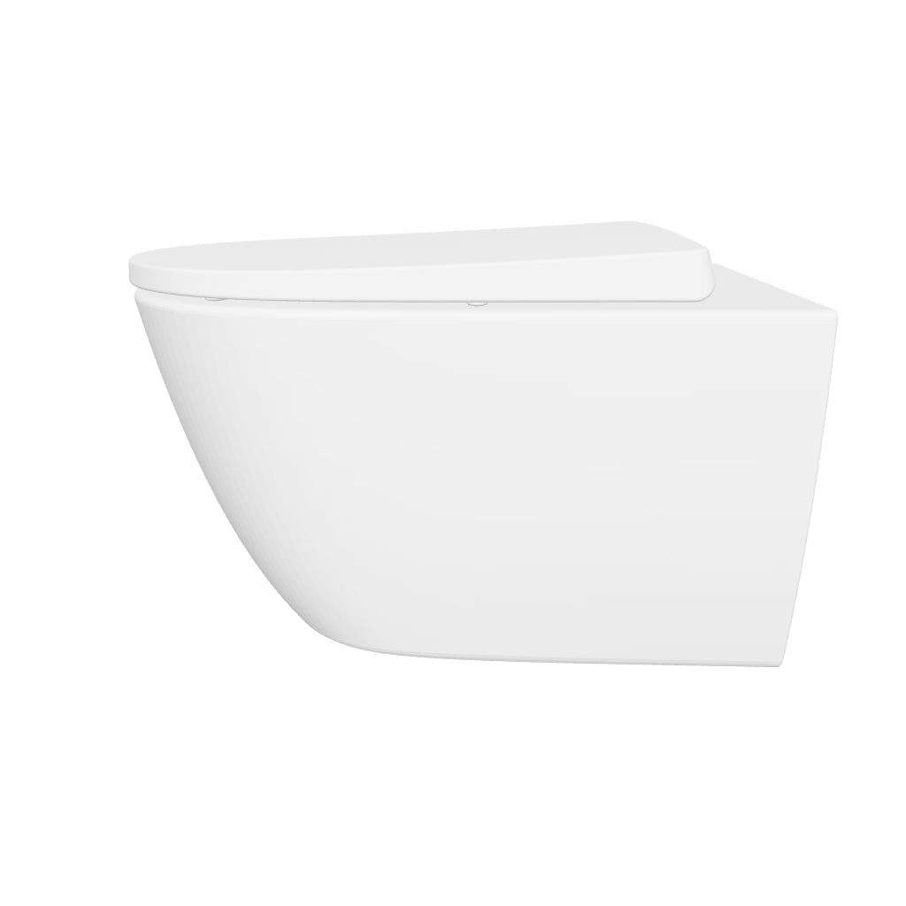ROCA Cuvette WC suspendue sans bride noir mat Ona A346687080 (sans abattant)