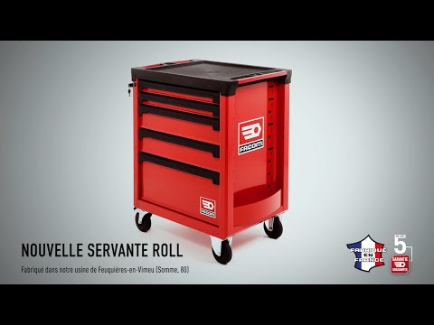 FACOM Servante d'atelier Roll M3 6 tiroirs noire ROLL.6NM3APF
