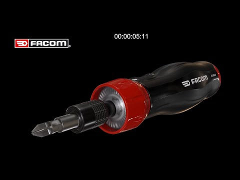 FACOM Tournevis Assisté E-Protwist avec 15 embouts ATPA4V.J16PB