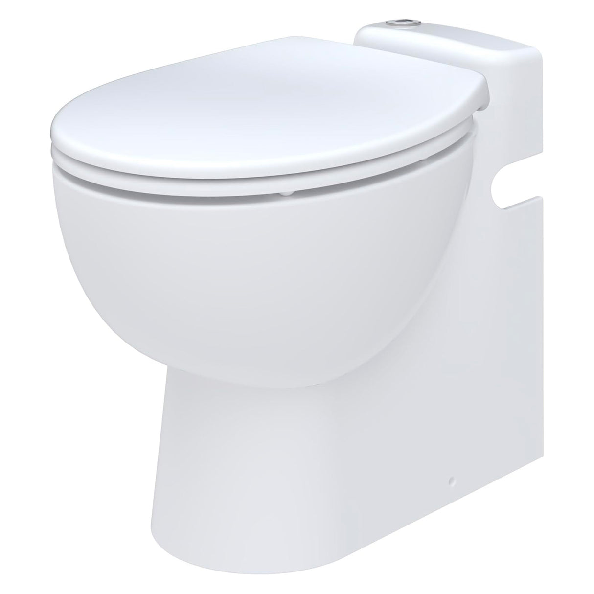 Cuvette WC compacte avec broyeur intégré Sanicompact Pro Eco+ de SFA, design élégant et fonctionnel pour salles de bain modernes