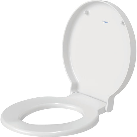 Abattant WC blanc Duravit, siège de toilette blanc, design moderne