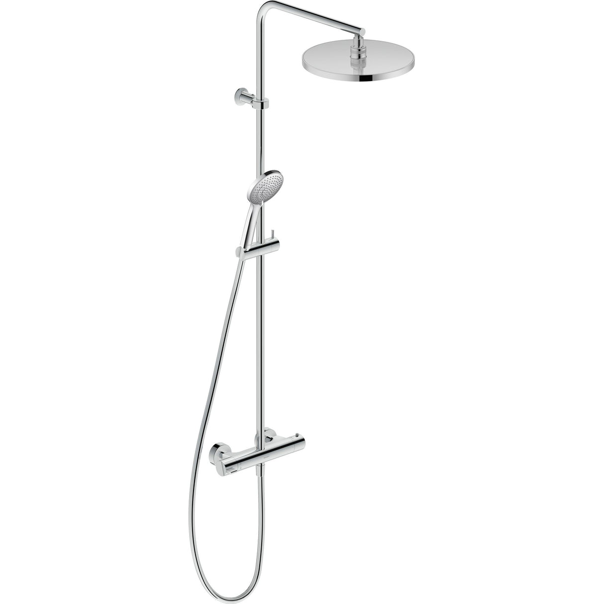Colonne de douche Grohe, mitigeur thermostatique, finition chromée brillante