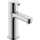 Mitigeur Duravit robinet lavabo chromé, design moderne, couleur argentée