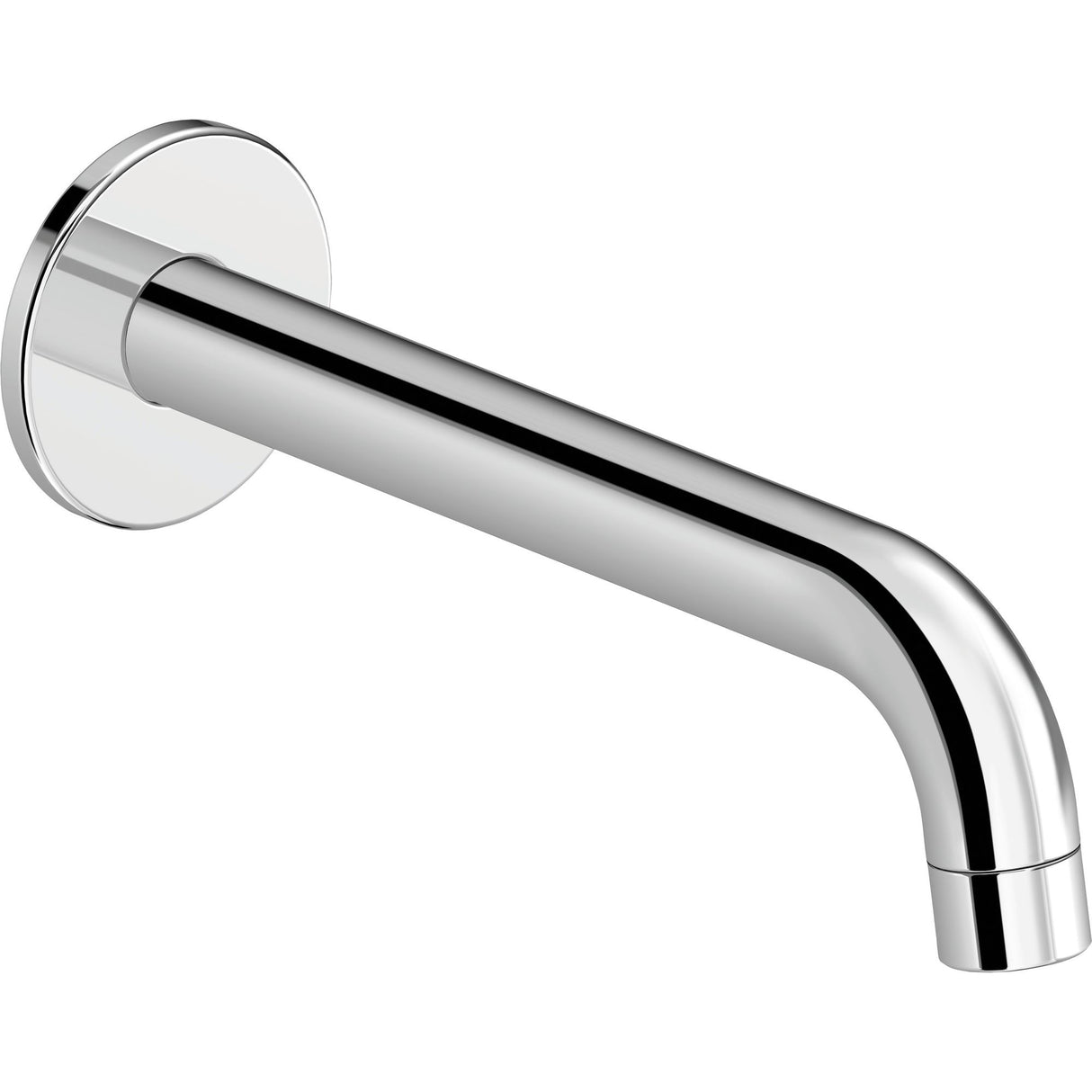Bec mural chromé Grohe, robinetterie de salle de bain, couleur argentée brillante