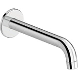 Bec mural chromé Grohe, robinetterie de salle de bain, couleur argentée brillante