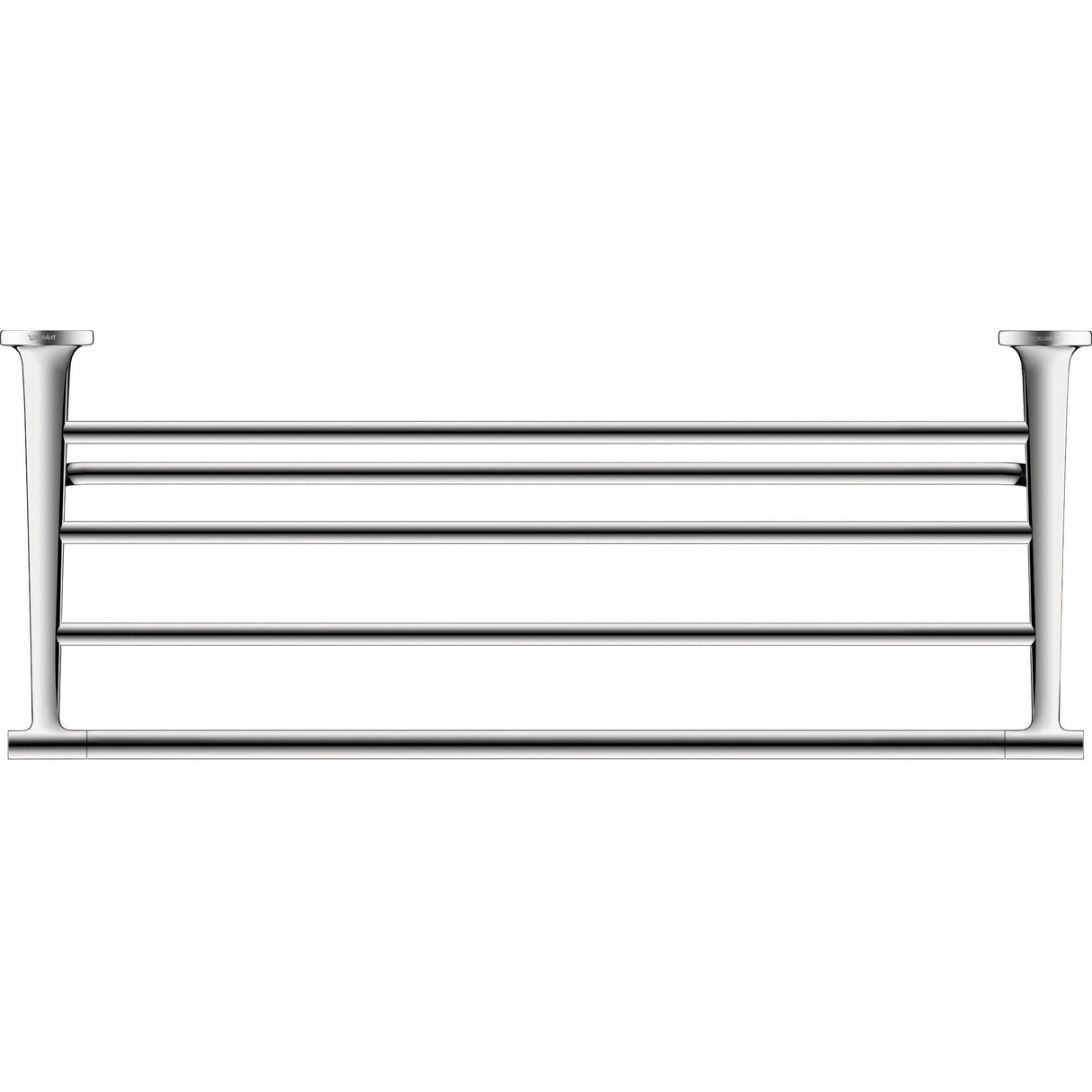Porte-serviettes Grohe, accessoire salle de bain, couleur chrome, design mural moderne.