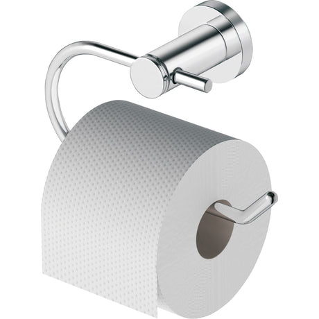 Porte-rouleau Grohe, accessoire WC, couleur chrome, design moderne mural.