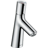 Mitigeur de lavabo Hansgrohe, robinet chromé design, couleur argentée