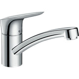 Robinet mitigeur Grohe, type cuisine, couleur chrome brillant
