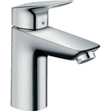 Mitigeur Grohe, robinet salle de bain, couleur chrome, design moderne.