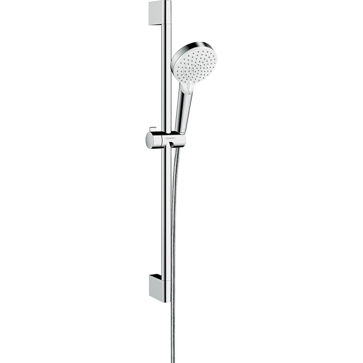 Douchette chromée Hansgrohe, set de douche, couleur argenté, design moderne