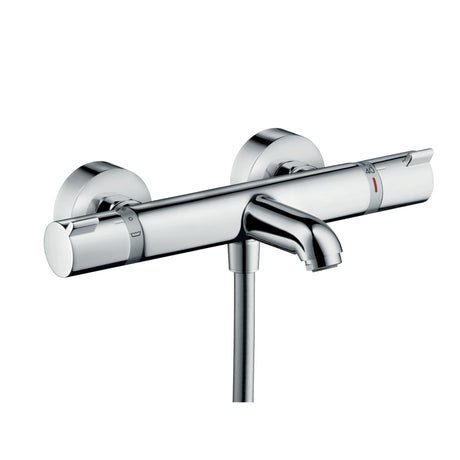 Mitigeur bain-douche Hansgrohe, robinet thermostatique, couleur chrome.