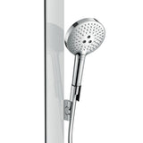 Douchette Grohe, type pommeau de douche, couleur chromée, design moderne.
