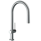 Mitigeur Grohe, robinet de cuisine, couleur chrome, design moderne et épuré.