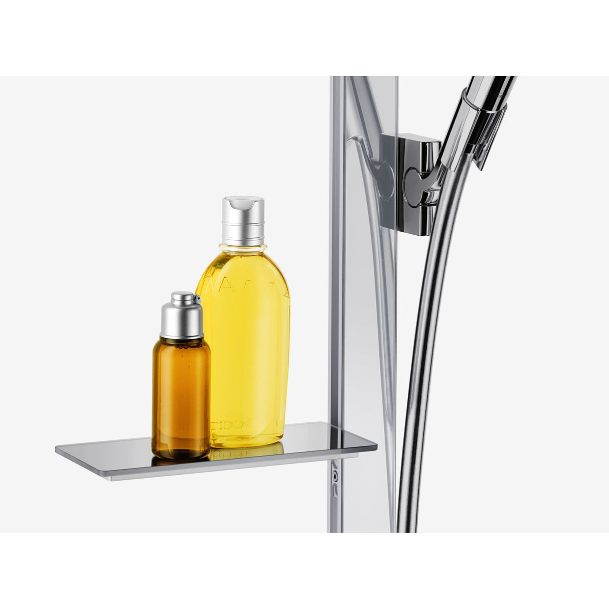 Porte-savon mural Grohe, accessoire salle de bain, couleur chromé, en métal.
