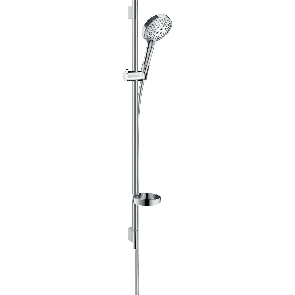 Douchette Grohe, colonne de douche chromée, design moderne, couleur argentée