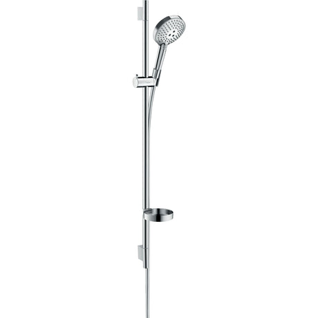 Douchette Grohe, colonne de douche chromée, design moderne, couleur argentée