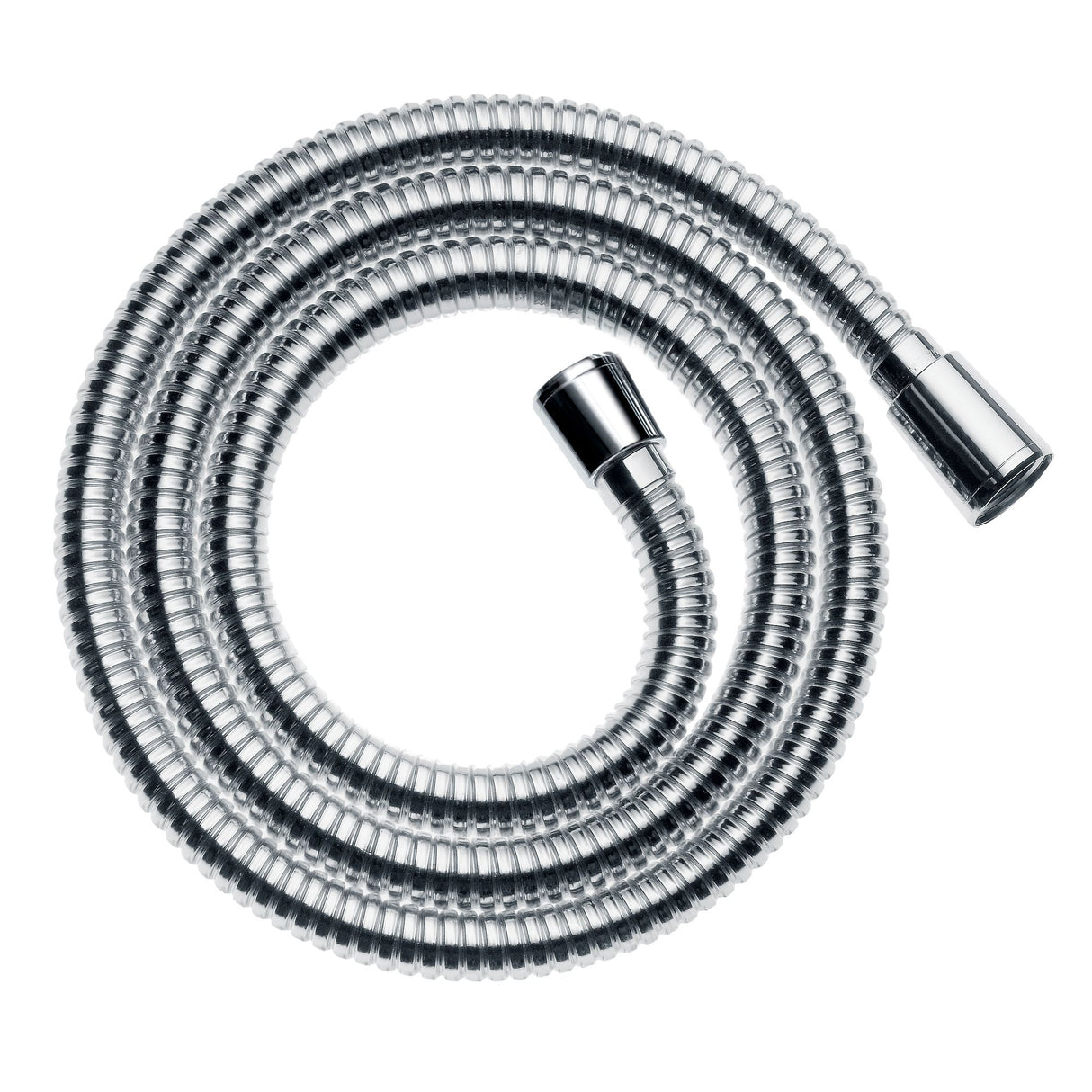 Flexible de douche Grohe, couleur chromée, accessoire sanitaires.