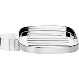 Porte-savon Grohe en métal chromé, accessoire salle de bain couleur argentée