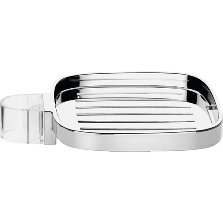 Porte-savon Grohe en métal chromé, accessoire salle de bain couleur argentée