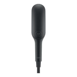 Pommeau de douche Hansgrohe noir mat, design moderne avec bouton Select visible.