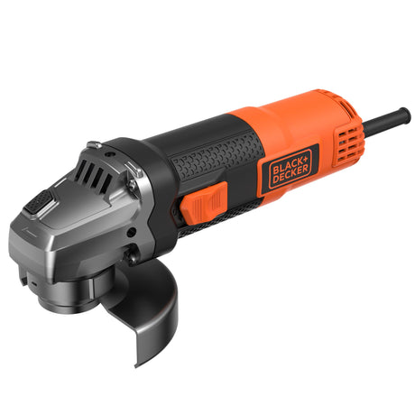 Meuleuse Black+Decker, type outil électroportatif, couleur noire et orange
