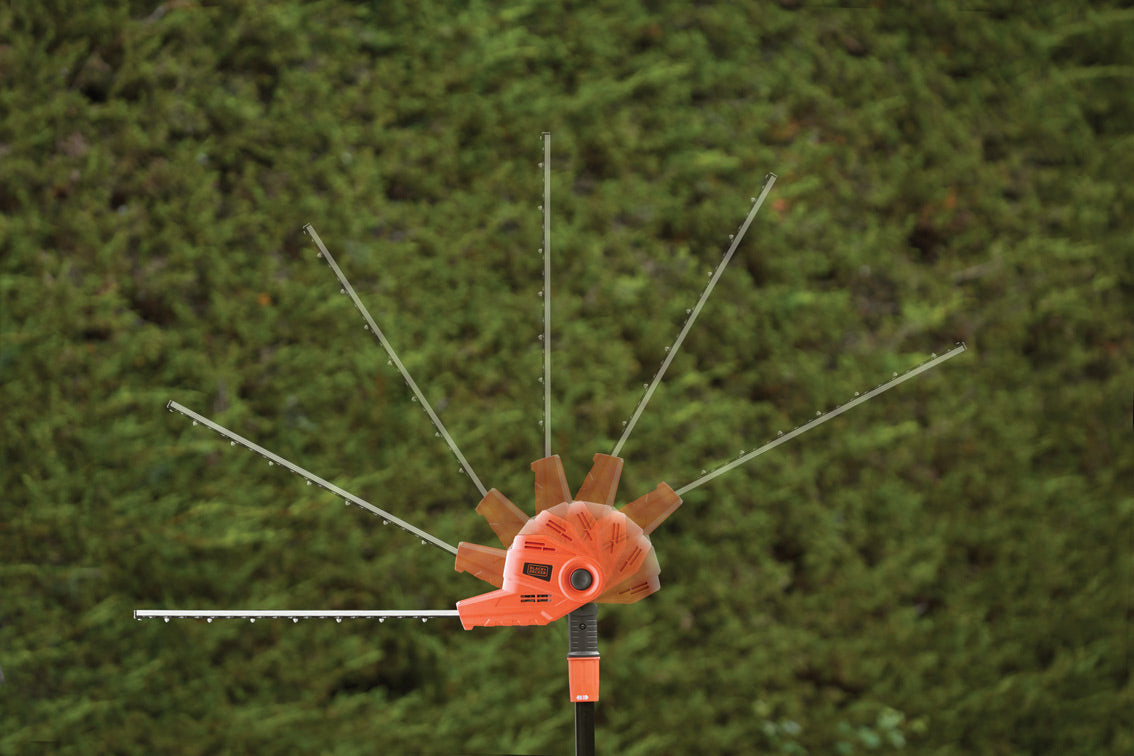 Arroseur GARDENA, arroseur oscillant orange pour jardin, couleur orange