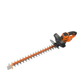 Taille-haie Black+Decker, outil électrique, couleur orange et noir