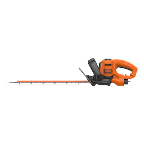 Taille-haie Black+Decker orange électrique, outil de jardinage, poignée ergonomique