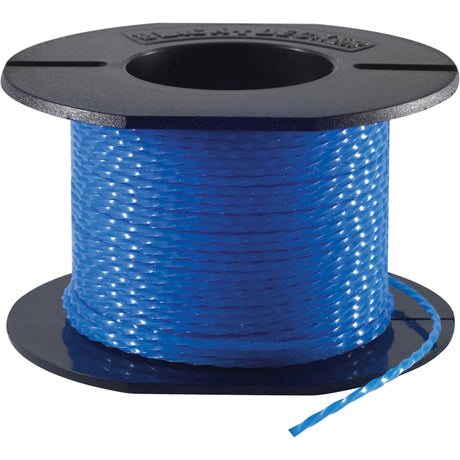 Bobine de fil Stanley, type cordeau, couleur bleu, pour outillage professionnel.
