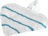 Serpillière de rechange Vileda, accessoire blanc à bandes bleues pour balai vapeur