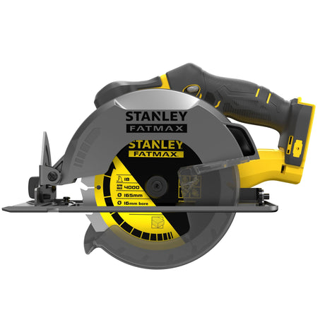 Scie circulaire Stanley Fatmax, outil électroportatif jaune et noir